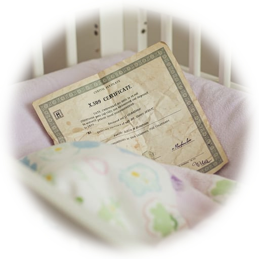 Sleeping certificate